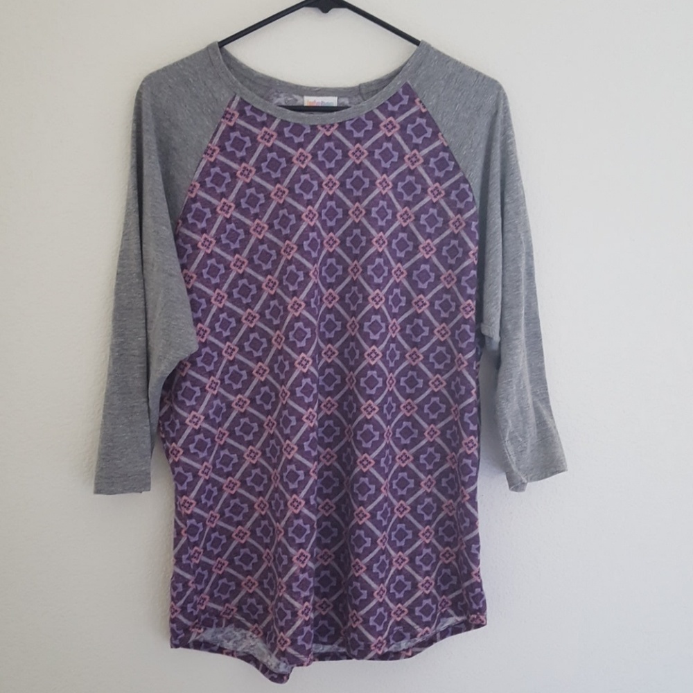 LulaRoe 3/4 sleeve shirt